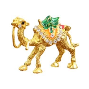 Imagem de YIJU Caixa de joias vintage em formato de, estilo porta-joias decorativo, ideal para mesa ou como objeto de decoração, Amarelo