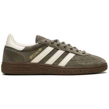 Imagem de adidas Originals Andebol Spezial Unissex, Branco creme oliva, 9 Women/8 Men