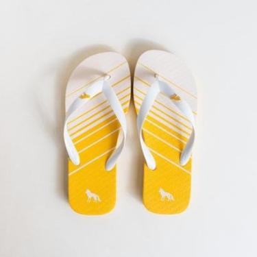 Imagem de Chinelo Masculino Acostamento Sunset Amarelo-Masculino