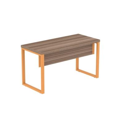 Imagem de Mesa Escritório 1500x600x750mm M150-60pe40tub Walnut-laranja Picasso