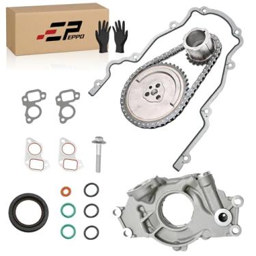 Imagem de Kit de corrente de distribuição de bomba de óleo de alto volume M295HV com juntas | Compatível com Chevy GM GMC Cadillac (Silverado/Avalanche/Sierra/Yukon/Escalade) | 4.8L 5.3L 5.7L 6.0L LS1 LS2 LS3