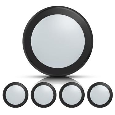 Imagem de ECOELER Pacote Com 4 Unidades De Luz Disco Led Regulável Embutida Ecoeler, Teto 16,5 W, 1000 Lm, Branco Quente 3000 K, Acabamento Em Alumínio Preto, Aprovado Pela Etl E Fcc