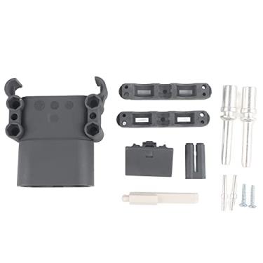 Imagem de Hyuduo Kit de Conector de Empilhadeira Macho 160A DC150V, Terminais de Plugue de Carregamento de Veículo Elétrico, Conectores de Tubulação de Microfuro de Cabo, Conector de Empilhadeira Elétrica