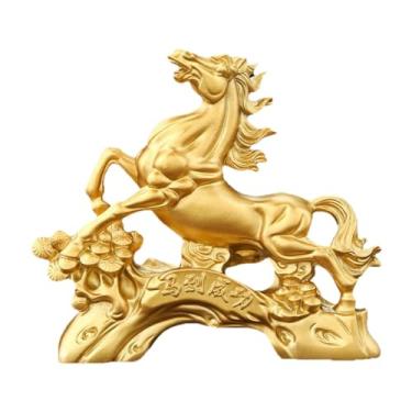 Imagem de WeiLaiKeQi Estátua de Cavalo para Mesa, Ornamento, Miniatura, Escultura Moderna em Resina, Estatueta de Cavalo para Lembrancinhas de Festa, Decoração de Quarto e
