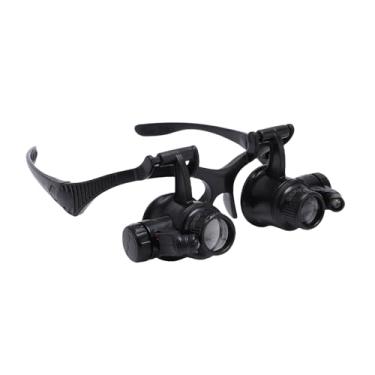 Imagem de Yinhing Lupa de Montagem Led Com Lupa Elétrica 10x 15x 20x 25x para Trabalho, Ideal para Fazer Joias, Reparo de Relógios, Artesanato e Inspeção Detalhada