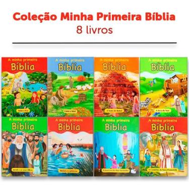 Imagem de Coleção A Minha Primeira Bíblia - 8 livros - Kit de Livros, 3