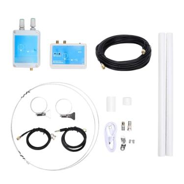 Imagem de Jectse Antena de Ativo, Antena Portátil de Ondas Curtas Com Cobertura de 100kHz 179MHz Com Bateria de 2600mAh, para Rádio SDR HAM e Receptores de Ondas Curtas (10 m / 32,8 pés)