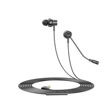 Imagem de AWEI ES-180i Fones de ouvido com fio com microfone, fones de ouvido com fio, estéreo, graves potentes e chamadas ultra claras, compatível com iPhone, iPad, Android, a maioria dos computadores com