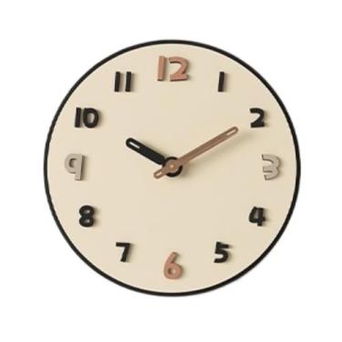 Imagem de Relógio de parede Home Living Room Wall Clock No-Drill Installation Silent Operation Sem tique-taque(Grande)