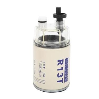 Imagem de R12T Núcleo de filtro separador de água de óleo de motor diesel pequeno com copo para lancha e petroleiro e acessórios de equipamento de motocicleta