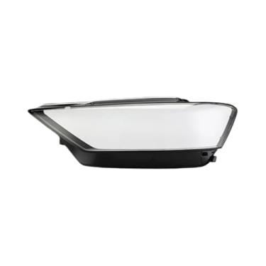Imagem de Capa de lente de vidro para farol de carro, substituição, abajur transparente, acessórios para carro, compatível com audi a8 2018-2022(Left)