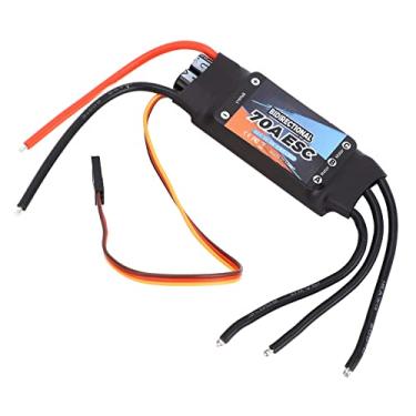 Imagem de KIMISS Controlador de Velocidade Elétrico RC 70A ESC Sem Escova Bidirecional para Barcos RC e Adereços Subaquáticos, Compatível Com 2-6S, Plug & Play, ótimo para Atualizações DIY
