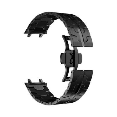 Imagem de Pulseira Ajustável De Aço Inoxidável Para Smartwatch Amazfit T-REX 3, 