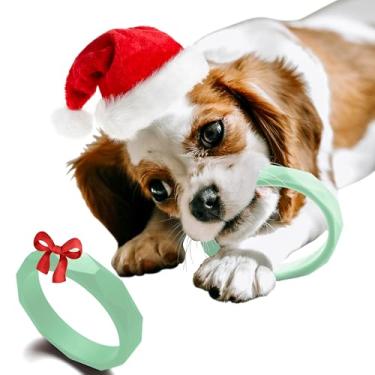 Imagem de Sweet Paws Brinquedos de mastigar para cães – Brinquedos de silicone vestíveis para cães mastigadores agressivos – Diversão de mastigar, perseguir e buscar – Brinquedos duráveis para dentição para cães pequenos/médios (vidro marinho)