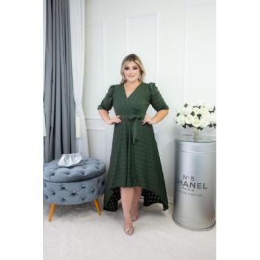 Imagem de Vestido Mullet Super Lindo Moda Feminina Tendência - SALES STORE, Verd