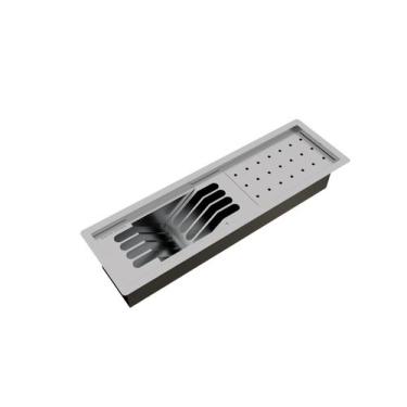 Imagem de Calha Úmida Canal Equipado Escorredor Louça