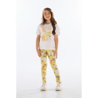 Imagem de Conjunto Blusa e Legging Menina Quimby-Feminino