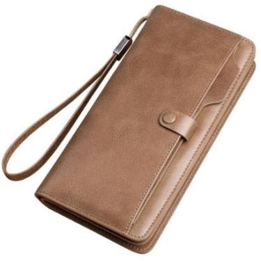 Imagem de Carteira Swg Executiva Porta Documentos Com Zíper Botão E Alça-Unissex