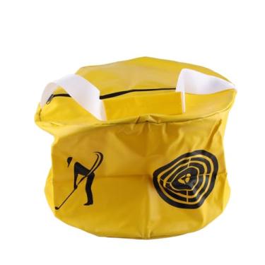 Imagem de Estink Bolsa de Treino para Golfe Swing HighTech Composto Elástico Espuma Macia Pelúcia Impacto Potência Correção de Postura de Swing para Prática de Golfe Preto Amarelo 45cm (Amarela)