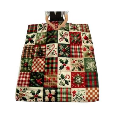 Imagem de Cobertor De Microfibra Super Macio Com Estampa Xadrez, Quente Para O I