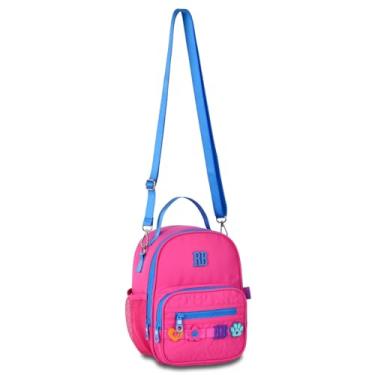Imagem de Lancheira Térmica Escolar Rebecca Bonbon Flower Power Clio Rosa
