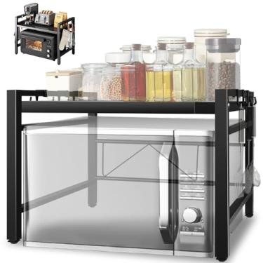 Imagem de Suporte para Microondas, Prateleira Retrátil, Prateleira de 60 * 46 * 36 Centímetros, Suporte Microondas