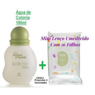 Imagem de Combo Mamae Bebe ( MMBB ) + Papai Bebe Natura Colonia e Lenço Umedecid
