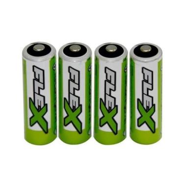 Imagem de Pilha Recarregável Aa Flex Cartela Com 4 Pilhas - Flex Gold