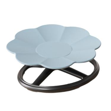 Imagem de FJMQHU Cadeira Giratória Sensorial Infantil com Assento Rotativo, Prática E Estável, Brinquedo de Equilíbrio Divertido para Crianças E Meninos, Cinza, Tamanho real