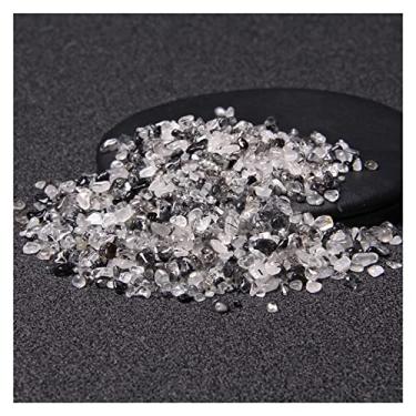 Imagem de Cristal natural áspero 20g-100g cristal natural quartzo rosa minério pedra de amostra mini 3-5 mm pedra para aquário decoração de casa DIY pedra semipreciosa jade joias antiguidades (cor: , (cor: