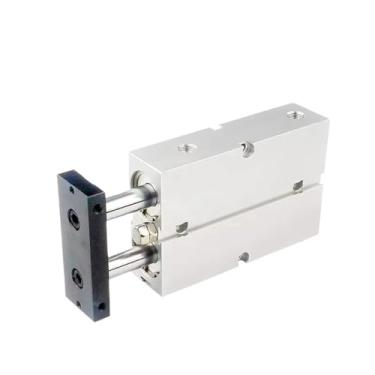 Imagem de Cilindro pneumático de ar série TN16 16 mm furo 5/10/20/30/40/50/60/70/75/80/90/100/200/300 mm cilindros compactos de dupla ação 1 peça (TN16x150)