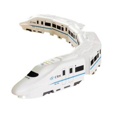 Imagem de Trem Elétrico De Brinquedo De Alta Velocidade Operado Por Bateria Com 