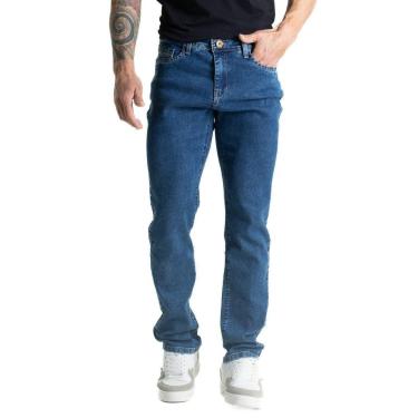 Imagem de Calça Jeans Sawary Reta - 281093 - Azul médio 48-Masculino