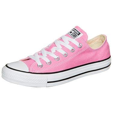 Imagem de Converse Tênis infantil unissex Chuck Taylor All Star cano baixo, rosa, 37 BR