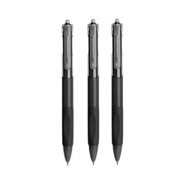 Imagem de Conjunto De Canetas Gel Com Tinta Preta 1/5/10 Ponta Fina De 0,5mm ST 