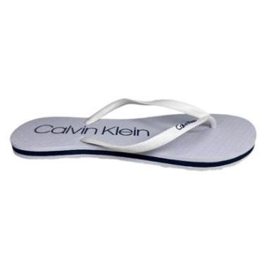 Imagem de Chinelo Feminino Calvin Klein Swin Branco CKSWF1100-Feminino