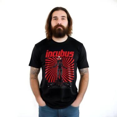 Imagem de Camiseta Preta Banda Incubus - 100% Algodão - Bomber Rock - ALT UNIVER