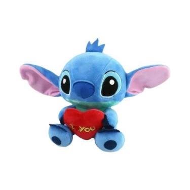 Imagem de Boneco De Pelúcia Azul Stitch 20cm Disney Lilo E Stitch Brinquedos De 