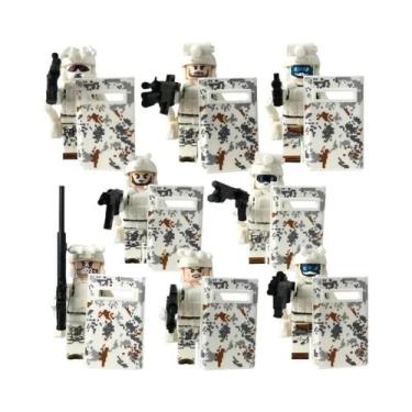 Imagem de Bonecos Humanoides Miniaturas, Blocos De Montar De Soldados, Personage