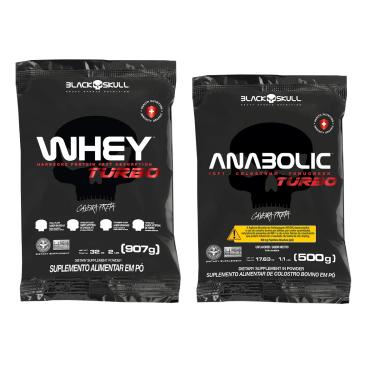 Imagem de ANABOLIC COLOSTRO + WHEY TURBO (MORANGO)