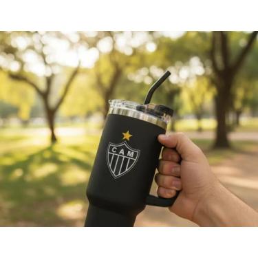 Imagem de Caneca térmica up 1200ml atlético - BRASFOOT