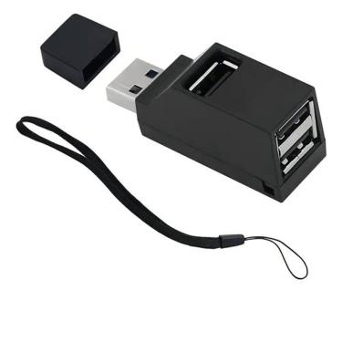 Imagem de Hub Usb 2.0 Interface 3 Em 1 Mst-011