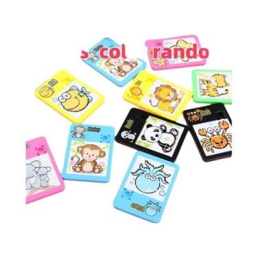 Imagem de Quebra-Cabeça Labirinto De Animais Em Desenho Animado Com 16 Grades, M