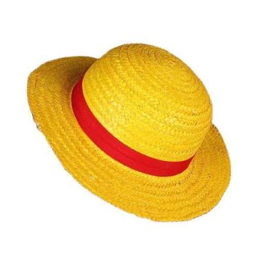 Imagem de Chapéu de cosplay Chapéu de palha Luffy para adultos - 27x19x11cm - yi