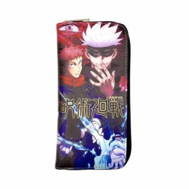 Imagem de Carteira Jujutsu Kaisen Itadori Yuji Anime Characters PU 20x10cm - yiw