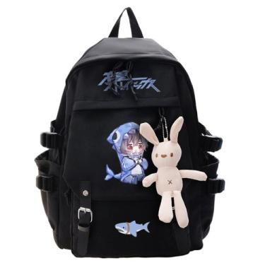 Imagem de Mochila escolar infantil Bungo Stray Dogs Nylon 32x13x45cm - yiweisai