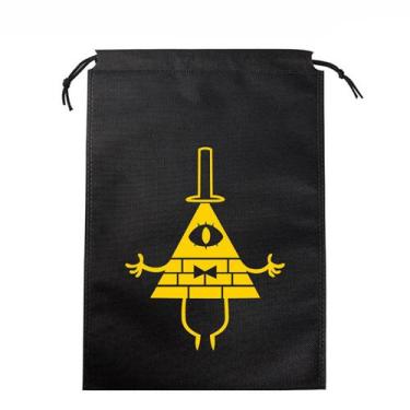 Imagem de Mochila com cordão Gravity Falls Anime com impressão 3D 35x25cm - yiwe