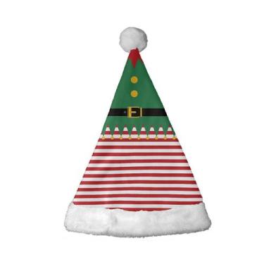 Imagem de Chapéu de Natal, boné de Ano Novo, poliéster unissex, tamanho único - 