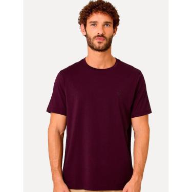 Imagem de Camiseta Dudalina Masculina Melange Color Roxo Escuro-Masculino