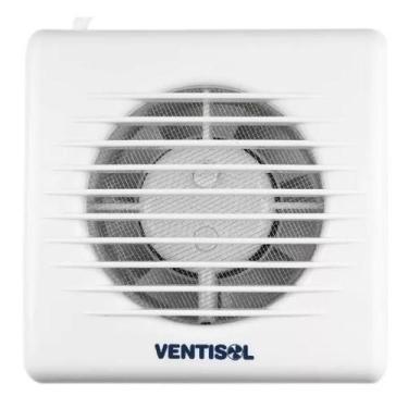 Imagem de Exaustor para Banheiro 100mm - Ventisol, 110V